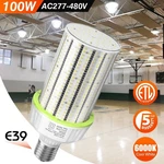 Kukuppo 100w 480v Led Corn Light Bulb Warehouse Garage Shop Gym High Bay Lights. Fixed Price $63.67.