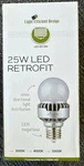 Light Efficient Design Led-8018m30-g2, 25w Led Retrofit Bulb, 3375 Lm, Ex39 Base. Fixed Price $17.99.