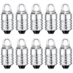 Honoson 10 Pieces E10 Led Bulbs 3 Volt Count (pack Of 1), Cool White. Fixed Price $11.94.