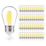Alampever S14 Led Outdoor Shatterproof E26 2200k 1w Bulbs - 48 Pack. Fixed Price $64.35.