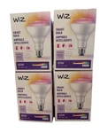 Wiz 65w Br30 Smart Led Bulbs Lot Of 4 Multicolor Wi-fi Alexa Google. Fixed Price $29.95.