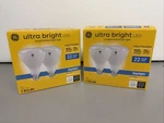 Ge 2pk 24w Ultra Bright Br30 Led Indoor Floodlight Daylight (4 Bulbs Total). Fixed Price $32.95.
