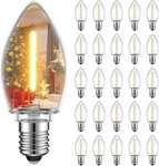 Gluroo C7 Led Night Light Bulbs 25pk E12 Warm White 2200k Indoor Outdoor. Fixed Price $18.87.