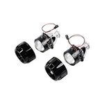 1 Pair 2.5 Inch Lhd Mini Bi-xenon Projector Lens + Shroud Kit High Low Beam H.... Fixed Price $61.52.