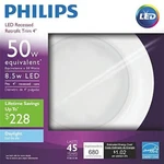 Philips 50w Led Recessed Retrofit Trim 4". Fixed Price $25.00.