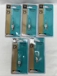 Westpointe Light Bulbs 75w T3 120v E11 Mini Candelabra Base Lot Of 5. Fixed Price $29.99.