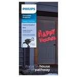 Philips Led Focusable Projector Happy Holidays Christmas Pathway Light New. Fixed Price $12.99.