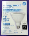 Ge General Electric 63323 Led12dp38w827/25 Par38 Flood Led Light Bulb. Fixed Price $150.00.