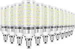 E12 Led Bulbs 12 Pack Daylight 6000k 16w Candelabra Light Cri80+ 120w. Fixed Price $49.78.