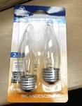 Westinghouse Flame Tip Candelabra Bulbs 4w 365 Lumens 2700k 03775 (20 Bulbs). Fixed Price $60.00.