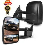 Scitoo Towing Mirrors Fit Chevy Gmc Exterior Size: Pack Of 2, Black. Fixed Price $131.98.