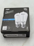Feit Electric Led Bulbs 2 Pack St19 Daylight 5000k 100w Replacement Dimmable. Fixed Price $18.99.