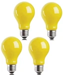 Qixivcom 4 Packs 3w A19 Led Bug Light Bulbs Yellow E26. Fixed Price $21.24.
