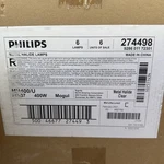 Box Of 6 -philips 400 Watt Metal Halide Light Bulb. Fixed Price $60.00.