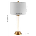 Safavieh Cassian Glass Table Lamp, Reduced Price 2172720997 Tbl4253a. Fixed Price $45.00.