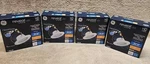 Lot Of 4: Ge Reveal White 4" Recessed Downlight Flood. 650 Lumen Dimmable Led. Fixed Price $53.95.