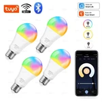 Tuya Wifi Bluetooth Smart Led Light Bulb Alexa Lamp E27 Rgb 110v 220v. Fixed Price $26.99.
