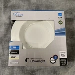 Euri Lighting Dlc4-1040e Led 4" Downlight, Retrofit Line, Bright White 4000k, D. Fixed Price $14.99.