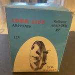 Long Life Ar111/75/h 12v 75w G53 Screw/slip On Bulb New Reflector 25 Degree. Fixed Price $14.00.