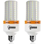 Riuvao 2 Pack 50w Led Corn Light Bulb 6250 Lumin 400w 50-5000k, White. Fixed Price $27.37.