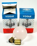 2 Vtg Yorkville 8343 Vogue 25w 120v Candelabra Chandelier Frosted "bubble" Bulbs. Fixed Price $7.95.