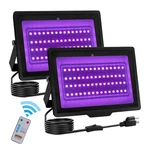 Uwiner 2 Pack 40w Led Black Light Ip66 Waterproof W/ Remote & Timer. Fixed Price $38.32.