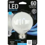 Frost 60w Equiv. Led 5000k Dimmable Daylight 60-watt G25 White Globe. Fixed Price $6.99.