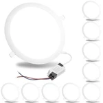 10x 18w Led Recessed Ceiling Panel Light Bulb Round Lighting Fixture Cool White. Fixed Price $109.90.