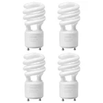 Vevor 4-pack Cfl Light Bulbs 13w Compact Fluorescent With 2700k Warm. Fixed Price $15.79.