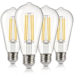 Alampever St19 Dusk To Dawn Led Outdoor Light Bulb, 1400lm Sunlight Sensor Li.... Fixed Price $44.99.