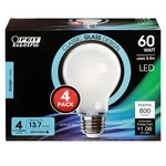 Feit Electric A1960950cafil4 8.8w 800 Lumens 5000k Led Light Bulb (pack Of 6). Fixed Price $68.38.