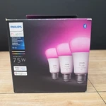 Philips Hue 590174 75w A19 Smart Led Color Changing Light Bulb Bluetooth 3 Pack. Fixed Price $69.99.