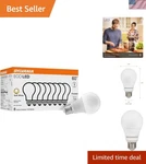 Sylvania Eco Led Light Bulb, A19 60w Equivalent, Efficient 9w, 7 , 750 Lumens.... Fixed Price $34.38.