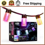 Lifx 24 Ft Outdoor Rgb String Lights 12-zone Smart Wi-fi Extendable. Fixed Price $103.99.