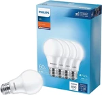Philips A19 E26 (medium) Led Bulb Soft White 60 Watt Equivalence 4 Pk. Fixed Price $14.99.