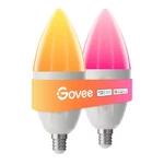 60-watt Equivalent B10 Candle Bulb Shape 450lm Rgbww Smart Led 2-pack. Fixed Price $35.39.