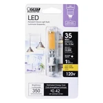 Feit Electric T4 E11 Led Bulb Warm White 35 Watt Equivalence 1 Pk (pack Of 6). Fixed Price $41.95.