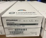 Sylvania Utility Cool White Led Fluorescent Light Bulb F20t12cwrp 4200k Box Of 6. Fixed Price $25.00.