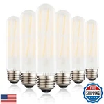 Xininsun T10 Frosted Led Bulbs Warm White 2700k,dimmable 6w Tubular Ediso. Fixed Price $44.99.