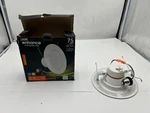 Feit Electric Integrated Led White Retrofit Recessed Light Trim Dimmable 75w. Fixed Price $17.49.