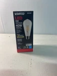 Satco S21361 5w Vintage Edison Dimmable St19 Led Bulb - E26, 425lm, 3000k, 90cri. Fixed Price $10.38.