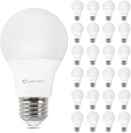 24 Pack A19 Led Light Bulb Daylight 5000k Bulbs, 60 Watt Equivalent, Effi.... Fixed Price $34.95.