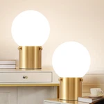 Somniferous Gold Table Lamps Set Of 2, Small Bedside With 2 Pack,. Fixed Price $79.37.