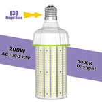 200w Led Corn Light Bulb 5000k E39 Base Commercial Industrial High Bay Lighting. Fixed Price $79.67.