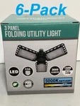 6pak Led 32w (150-watt Equiv) Folding 3-panel Daylight Light Bulb Free S/h. Fixed Price $56.03.