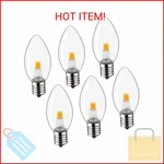 Myemitting Night Light Bulb C7 E12 Led Bulbs Candelabra, 0.6 Watt Equivalent. Fixed Price $11.81.