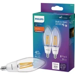 Philips 40w Equivalent Soft White B11 Dusk To Led Decorative Light Bulb. Fixed Price $21.18.