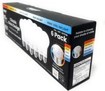 Feit Electric 60w 800 Lume Replacement 5cct Led Classic Glass A19 Bulbs, 6-pack. Fixed Price $21.99.