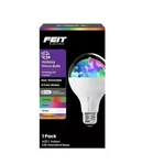 New - Feit Electric Holiday Disco Led Crystal Bulb Rotating A23 E26 4 Modes. Fixed Price $7.99.