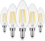 E12 Led Candelabra Bulbs 40 Watt Equivalent, 4w Vintage Candle Light Dimma. Fixed Price $16.99.